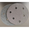 9inch six hole grit60 white coated loop disc