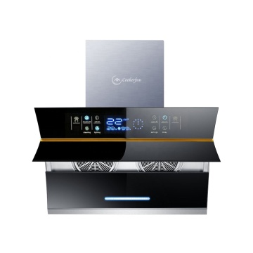 900MM Two Motors Heater Auto Clean  Gesture Control Kitchen Exhaust Range Hood Kitchen Chimney Exhaust Hood