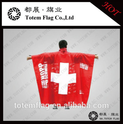 Red and White Body Cape Flag