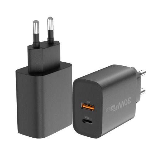 Chargeur 30W QC+PD Certifié CE 2 Ports