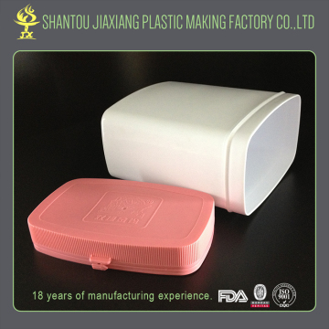 custom made hard waterproof plastic box with lid