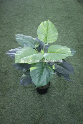 brand name artificial bonsai plants artificial wild taro bonsai decor