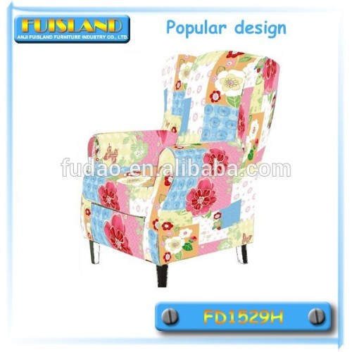 Vintage Franch patchwork chair in living room chairs