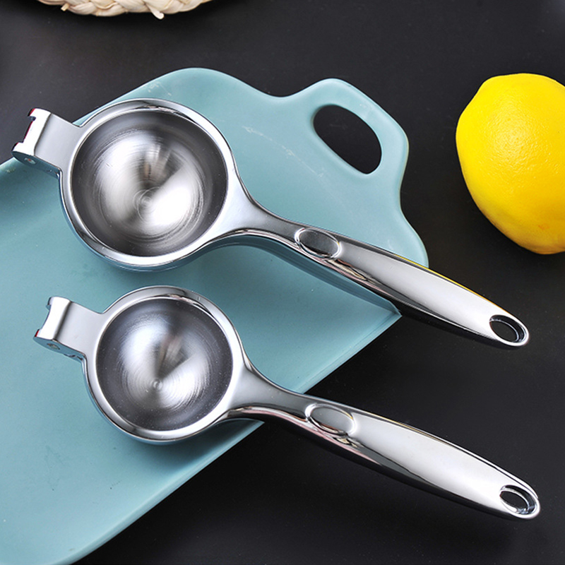 Newest Stainless Steel Lemon Clip Orange Squeezer Juicer the Ultimate Manual Press Kitchen Fresh Citrus Fruit Heavy Duty Squeeze