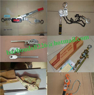 low price cable puller,Cable Hoist, Quotation Ratchet Puller