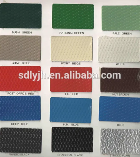 low price coated embossed aluminu coil