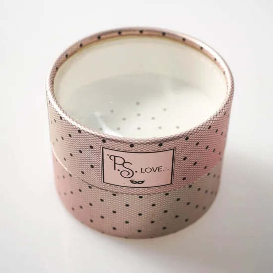 Shaker Top Cardboard Paper Tube Paper Canister