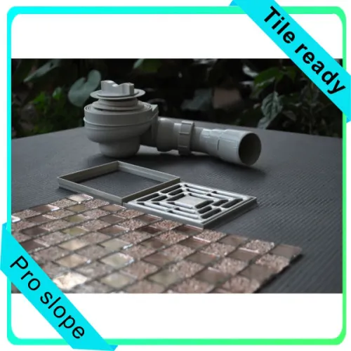 Fiberglass Tile Ready Shower Base Corner Shower Tray, High Quality