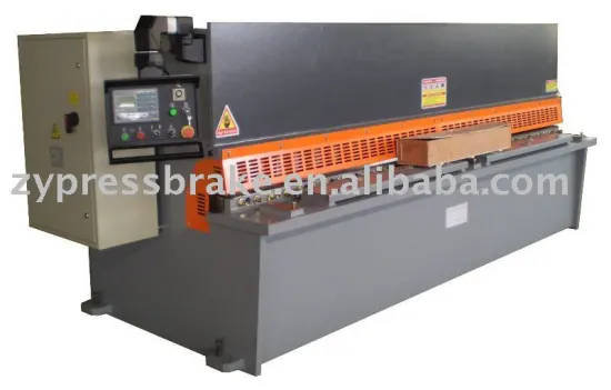 NC Hydraulic Shearing Machine 6X3200/steel shearing machine