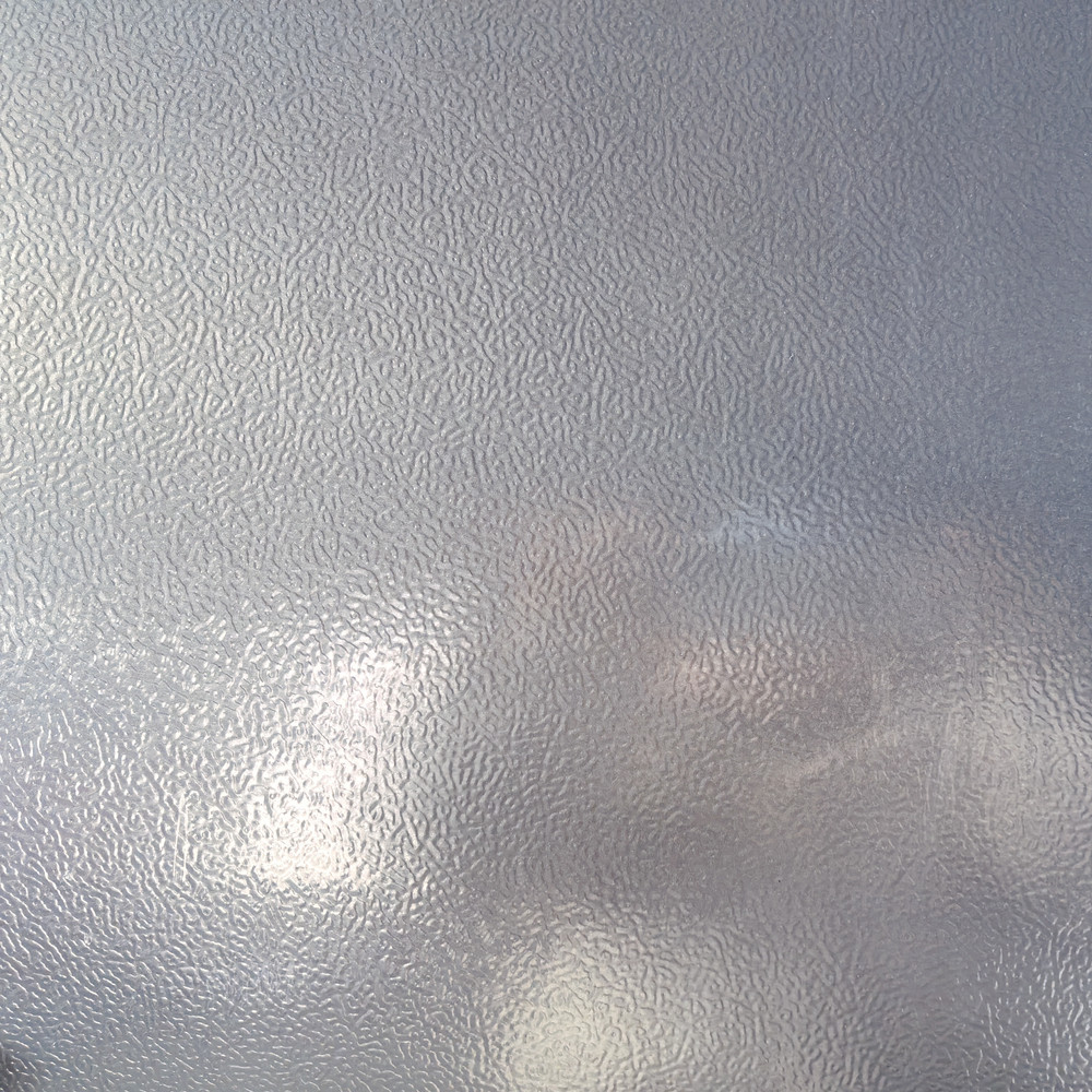 embossed metal sheet