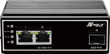 3 ports industrial fast ethernet switch