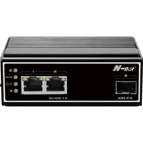 3 ports industrial fast ethernet switch