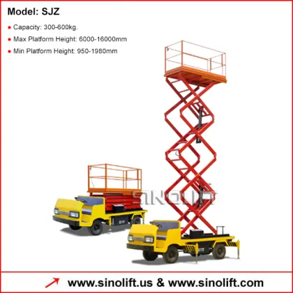 Sinolift SJZ Vehicle Carrying Aerial Work Platform