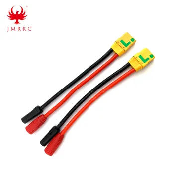 Battery Plug XT90 Female to AS150 Male Connector and XT150 Plug Silicon 10AWG Wire Charger Adapter RC Agriculture Drone JMRRC