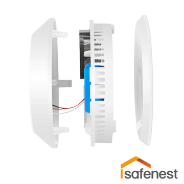 Detector de humo inalámbrico fotoeléctrico para alarma de incendio