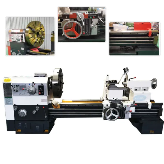 Professional Heavy Duty Manual Lathe Machine for Steel Processing