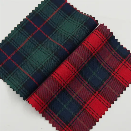 High-Quality, Customizable English Check Jacquard Yarn-Dyed 100% Cotton Fabric for Dresses