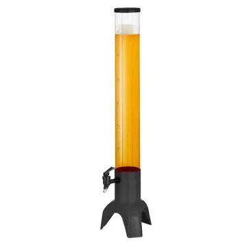 Brilliant Beer Cannon Beer Tower Table Top LED Beer Tower Draft Ice Tube Beer Dispenser Tower LED for Bar Night Club