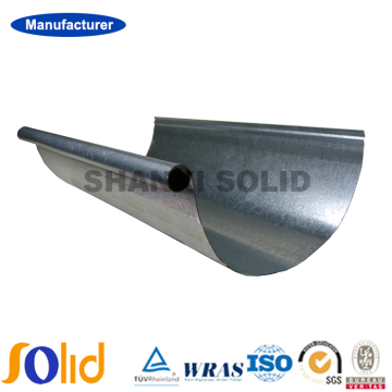 Galvanized Stainless Steel Half Round Gutters, Galvanized Gutters,Rain Gutter