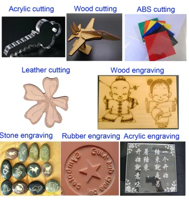 80W 100W 130W high speed RF auto focus  lazer engraving machine cnc