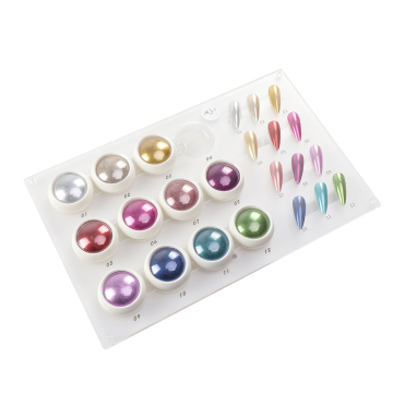 Miracle Metallic 12 Colors Nail Powder: The Fashionista's Ultimate Manicure Tool