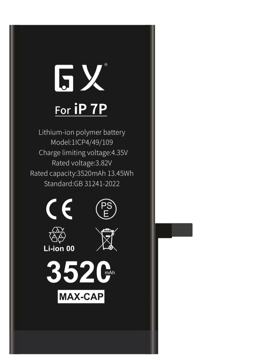 GX az Apple 7p -hez, nagy kapacitású akkumulátorral