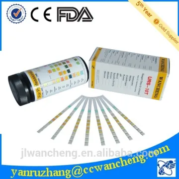 urine medical test strip, home to test urine analysis for 10 para
