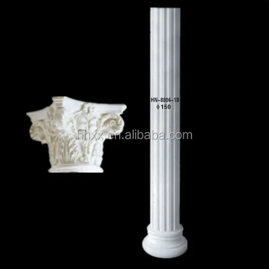 European Style PU Decorative Roman Column Building Material