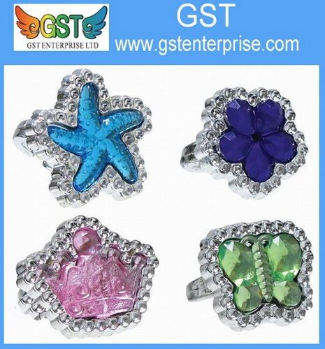 Assortierte 4 Designs Ring Spielzeug