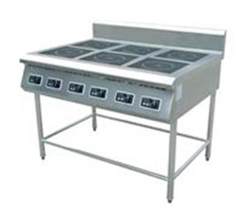 Multihead Multi-Plate Induction Cookers