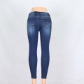 Mode zerrissene Jeans Ladies Jeans Anpassung