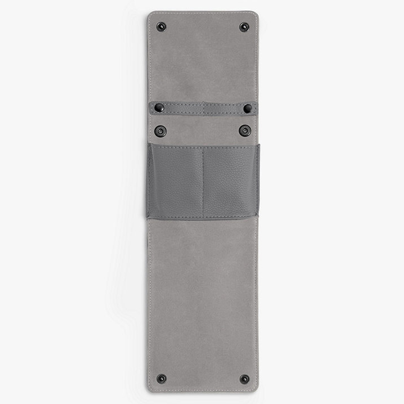 2-Slot Luxury Leather Cover Watch Organizer Bag