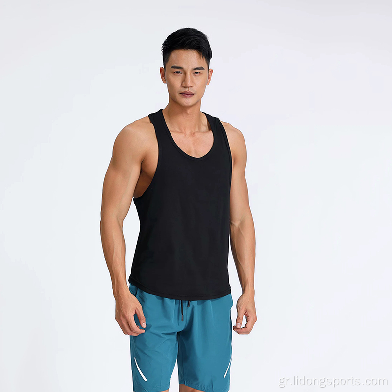 Χονδρικό έθιμο Mens Summer Gym Tank Top