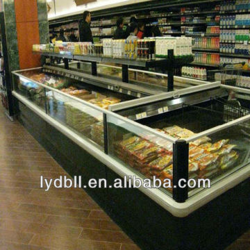 supermarket deep freezer