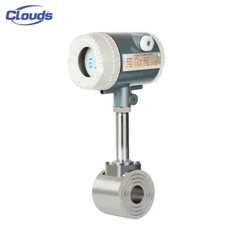 Vortex Flowmeter with Digital LCD Display: Price and Features for High-Temperature Water Transmitters