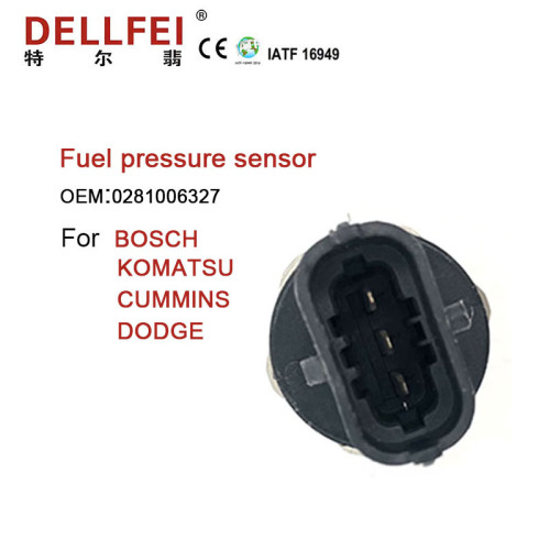 Sensor de pressão do tanque de combustível de borda 0281006327 Forcummins Komatsu