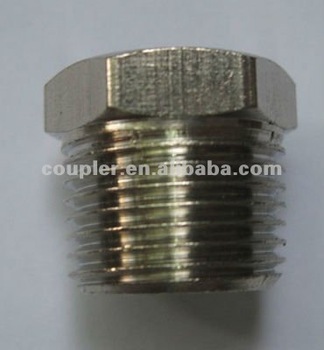 9524231 Brass fittings ZG 3/8-1/4 Brass Nickel Plated