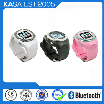 2014 New Portable Wireless Touch Screen Bluetooth Smart Wirst Watch Phone
