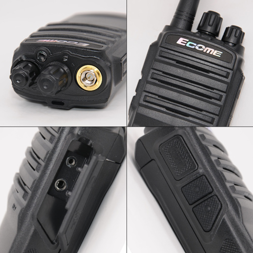 Последний Ecome ET-90 5 км UHF Walkie Talkie Long Range 5 Вт с двумя пути 2PCS