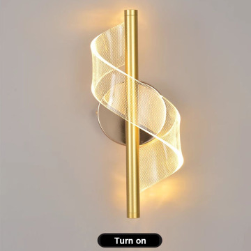 Nordic 5W LED Color Changing Acrylic Wall Lamp for Corridors