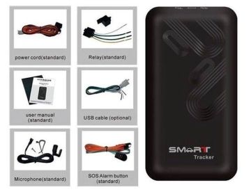 Sos Alarm Built-in Vibration Sensor Gps Car Tracker Systems Cut Off Fuel Remotely Function