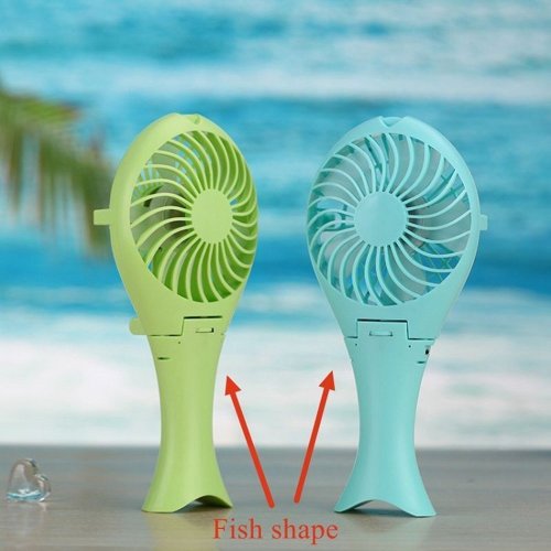 New USB Mini Rechargeable Desk Table Fan Portable