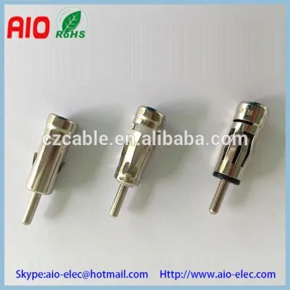 Car antenna jack connector for digital car tv antenna and car radio antenna