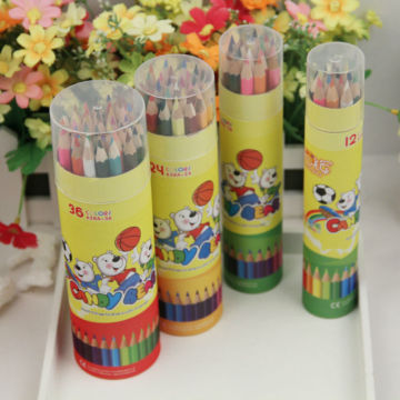 color pencils p p barrels packaging 12 different colors