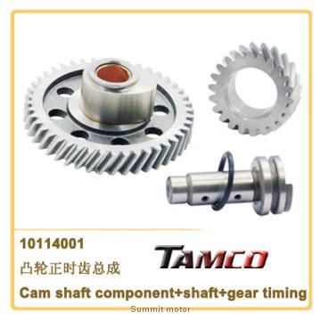 cg cam shaft component+shaft+gear timing