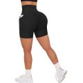 Frauen überqueren Taillen -Trainingshorts