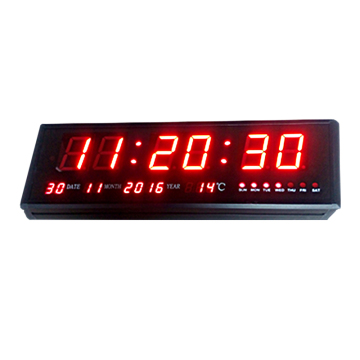 ZHONG XIAO XIAO LED Digital Perpetual Wall Clock for Home