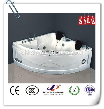 2015 hot sale portable cheap sector wirlpool pump ABS shower buthtub with pillow