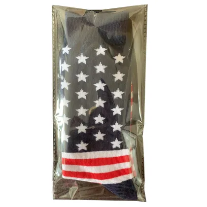 2025 Men's Novelty American Flag Dress Socks - Patriotic Freedom USA Pattern Mid Calf Crew Socks