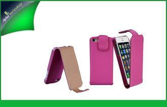 Vertical Protective PU Leather Case For Iphone 5 / Iphone 5